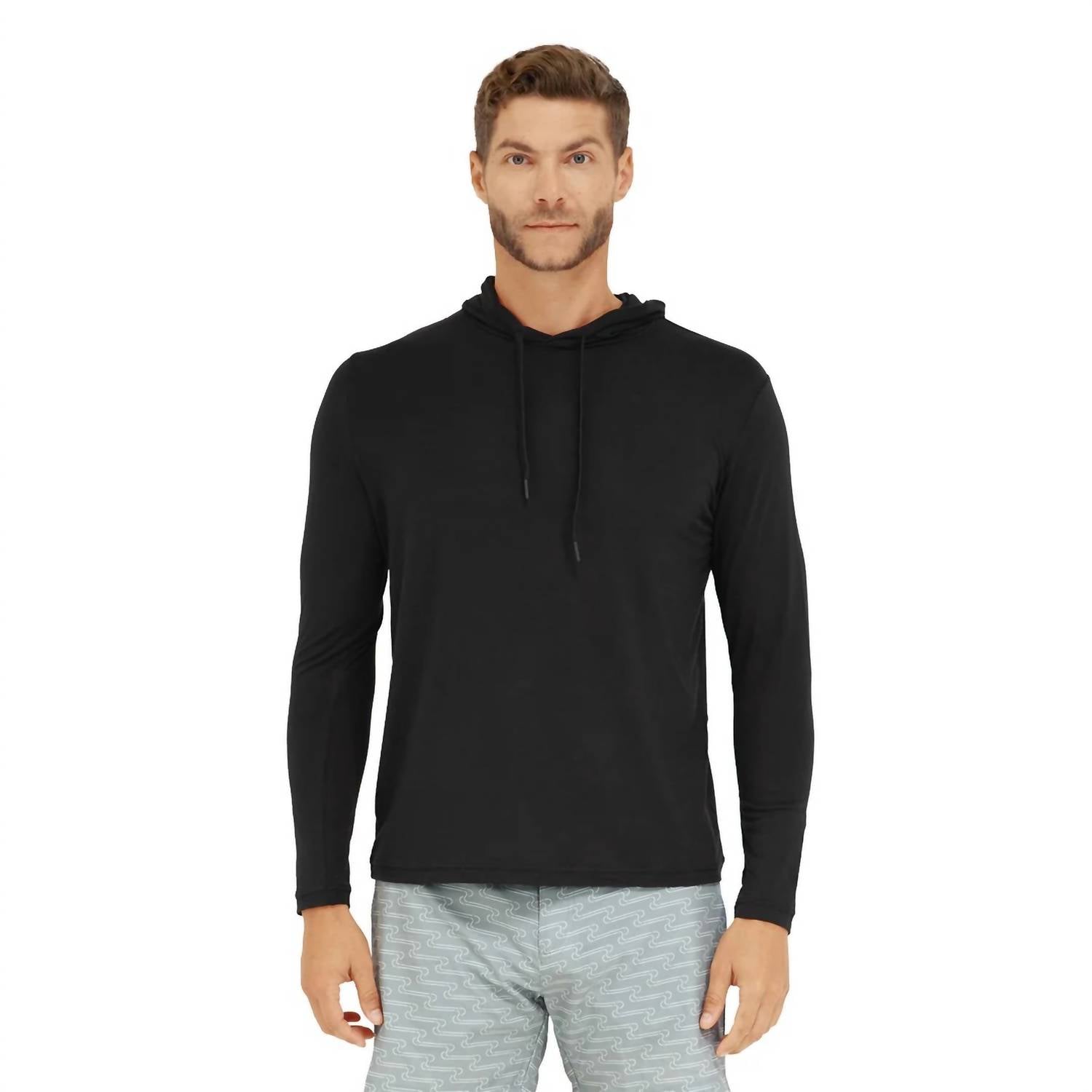 Somewhere Sunny - Men's UPF 50+ Bamboo Everyday Lightweight Hoodie