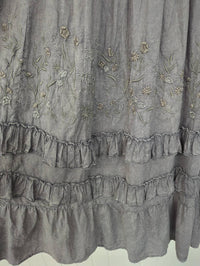 Paperlace - Women's Full Length Dress With Embroidery