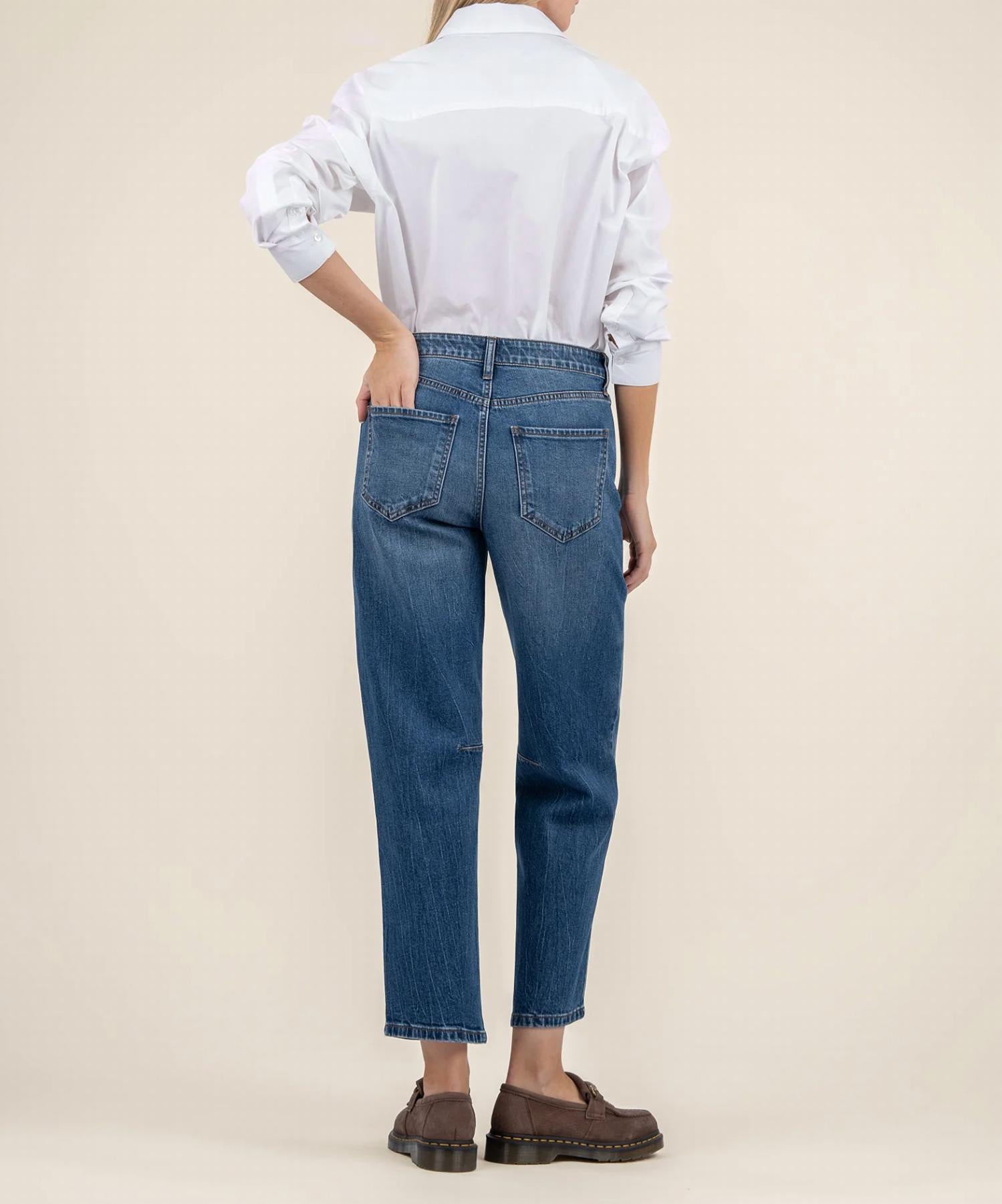 Kut From The Kloth - Ashley Slouchy Barrel Straight Leg Jeans