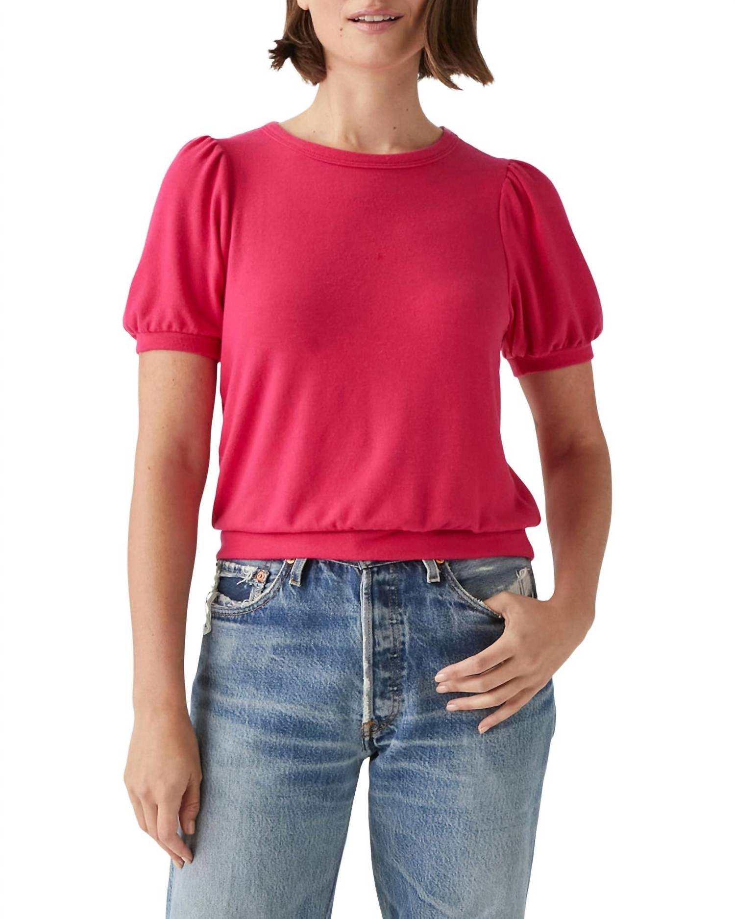 Michael Stars - Elise Puff Sleeve Top