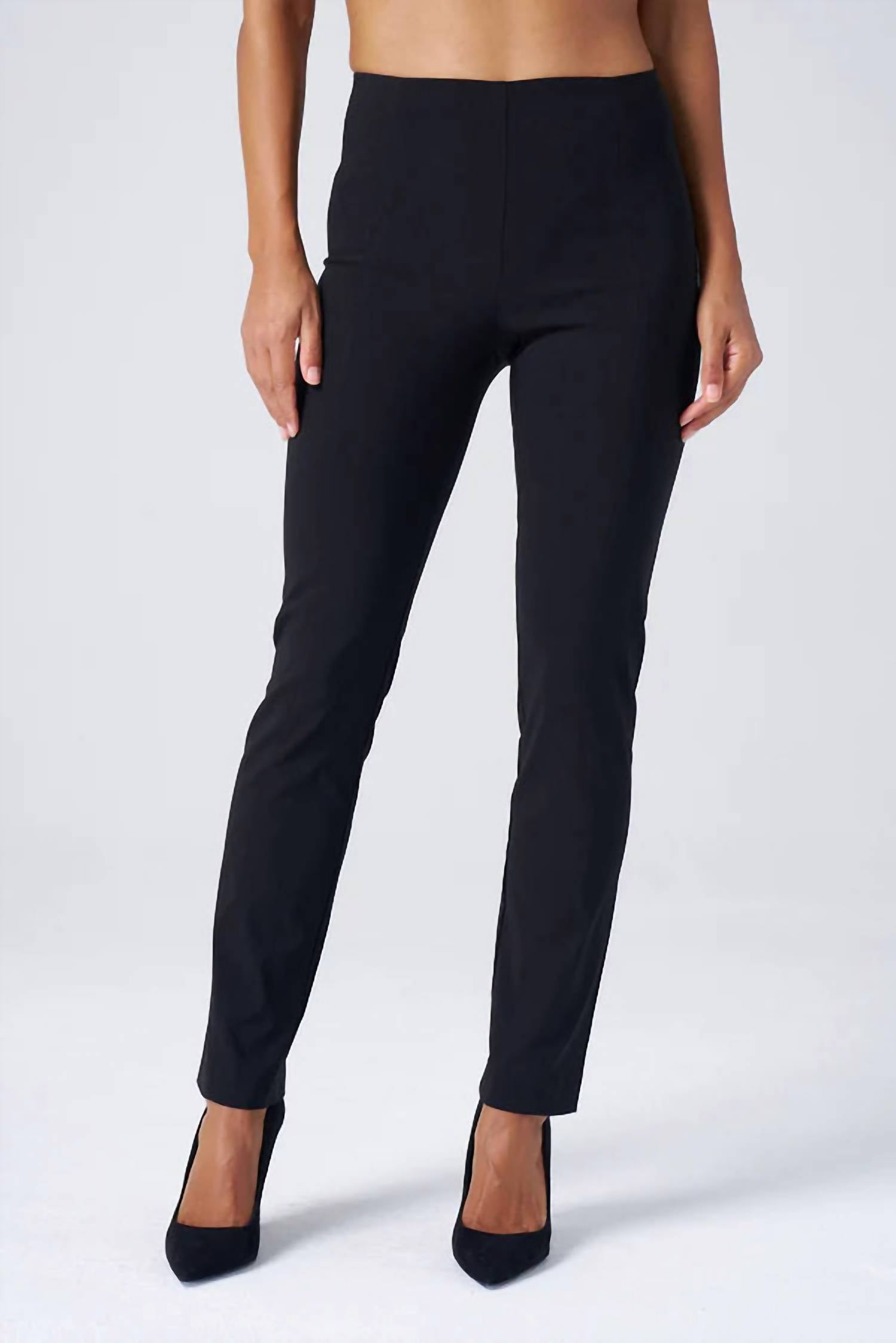 Franne Golde All-season Tapered Pant in black - women's pants