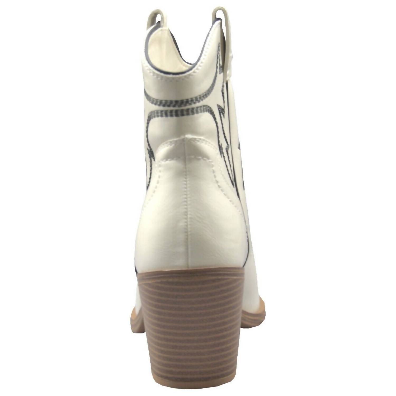 Mia - Women's Alejo Western Ankle Bootie