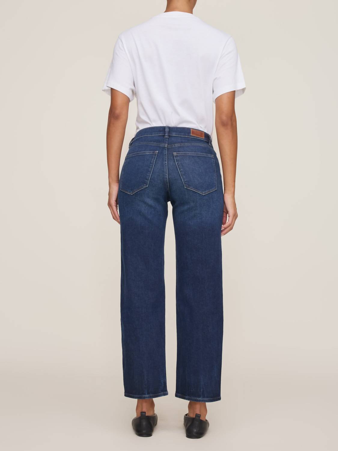 DL1961 - Women's Thea Boyfriend Relaxed Tapered Jeans - Maternity in bluff - women's jeans - alternate view