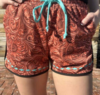 Sterling Kreek - Women's Tooled Beauty Shorts
