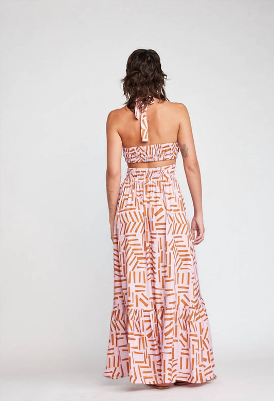 Self Contrast - Isolde Maxi Dress