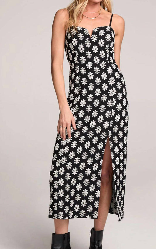Saltwater Luxe - Dottie Midi Knit Floral Dress