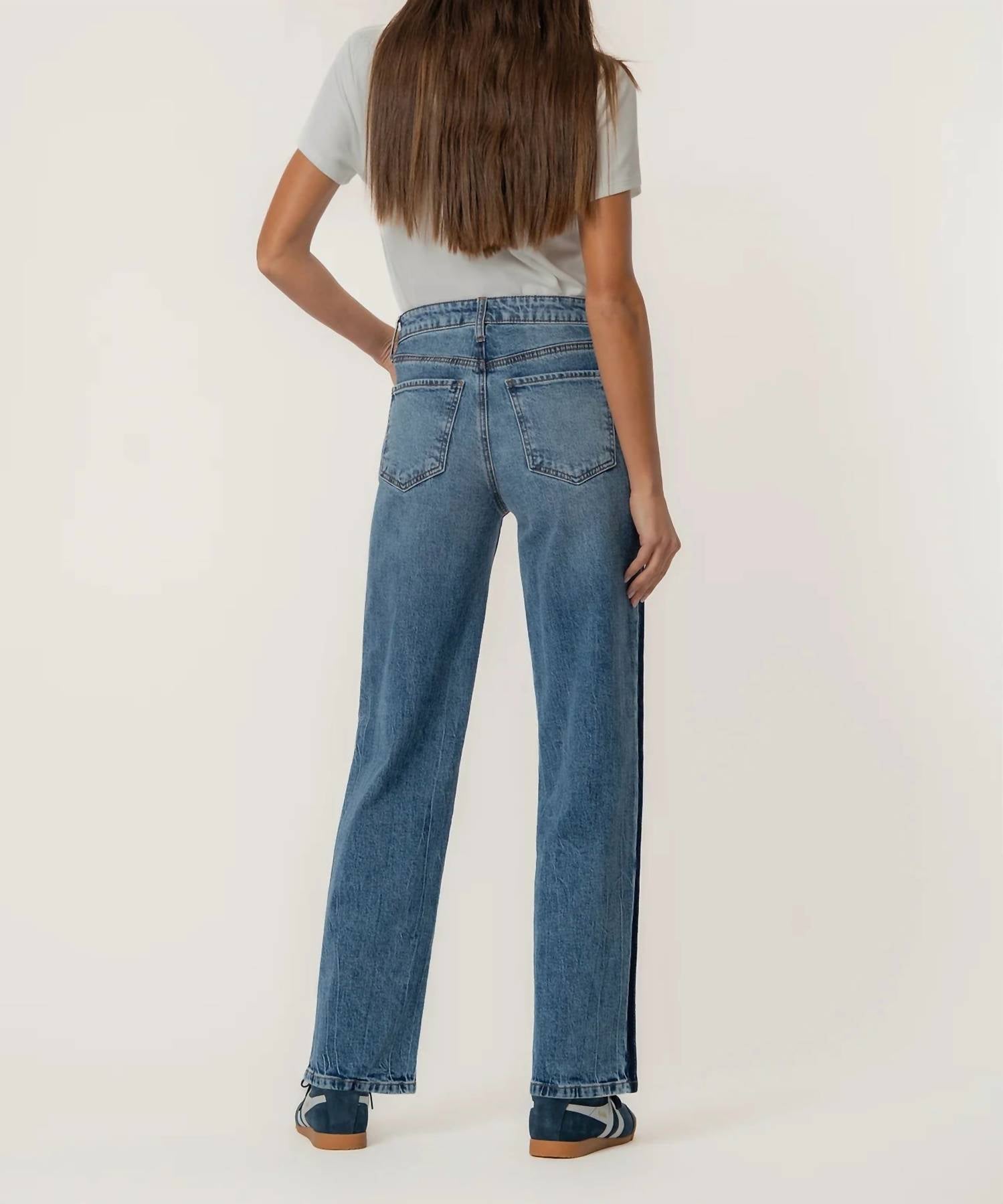 Kut From The Kloth - Sienna High Rise Straight Leg Jeans