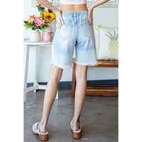 Veveret - Elastic Waist Sweat Shorts