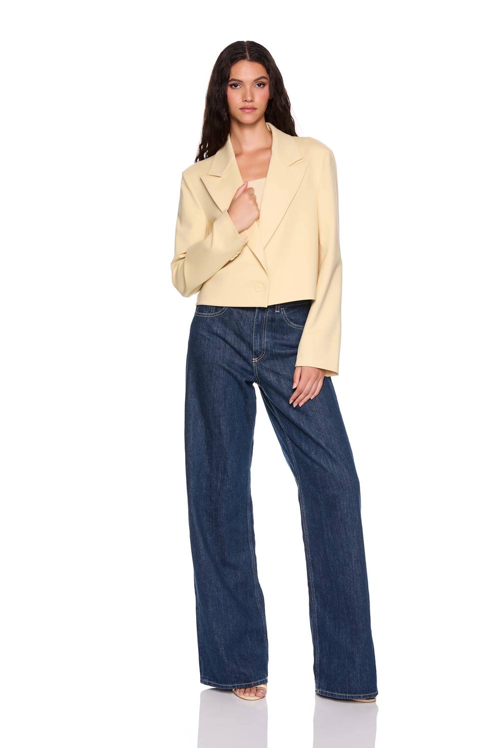 Susana Monaco - Heavy Knit Boxy Jacket