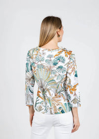 Hinson Wu - Renee Three Quarter Sleeve Knit Top