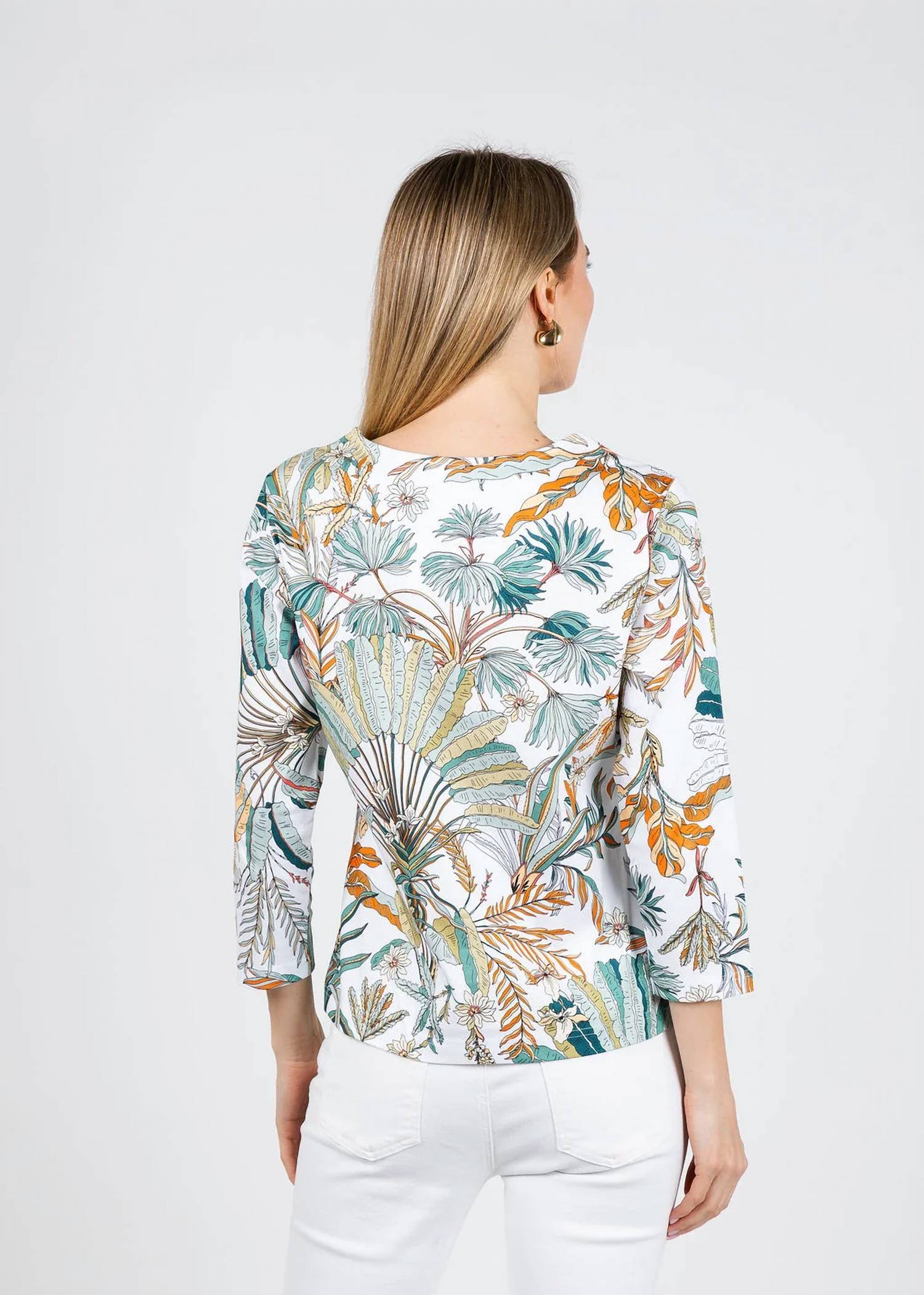 Hinson Wu - Renee Three Quarter Sleeve Knit Top