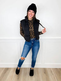 Thread & Supply - Living In Style Cropped Puffer Vest