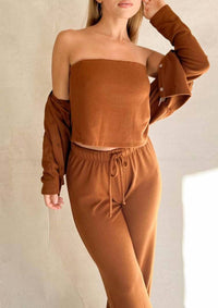 Donni. - Sweater Tube Top