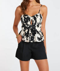 Bishop + Young - Athena Peplum Top