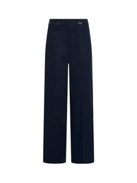 Marella - Straight fit gabardine trousers