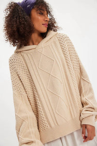 Free People - Explorer Cable Hoodie