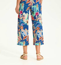 Fdj - Eyelet Pull-on Crop Wide Leg