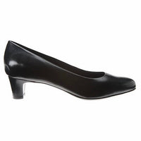 Trotters Women's Janna Pump in black - women's heels - detail view