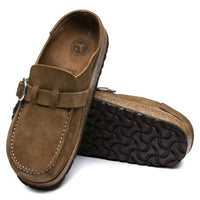 Birkenstock - Unisex Buckley Suede Leather Clogs