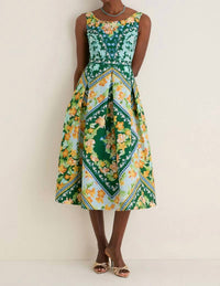 Saloni - Martine-c Midi Dress