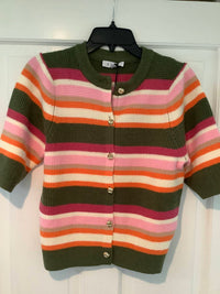 Thml - Short Sleeve Multi Color Knit Top