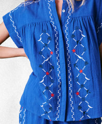 Cape Cove - Coves Embroidered Top