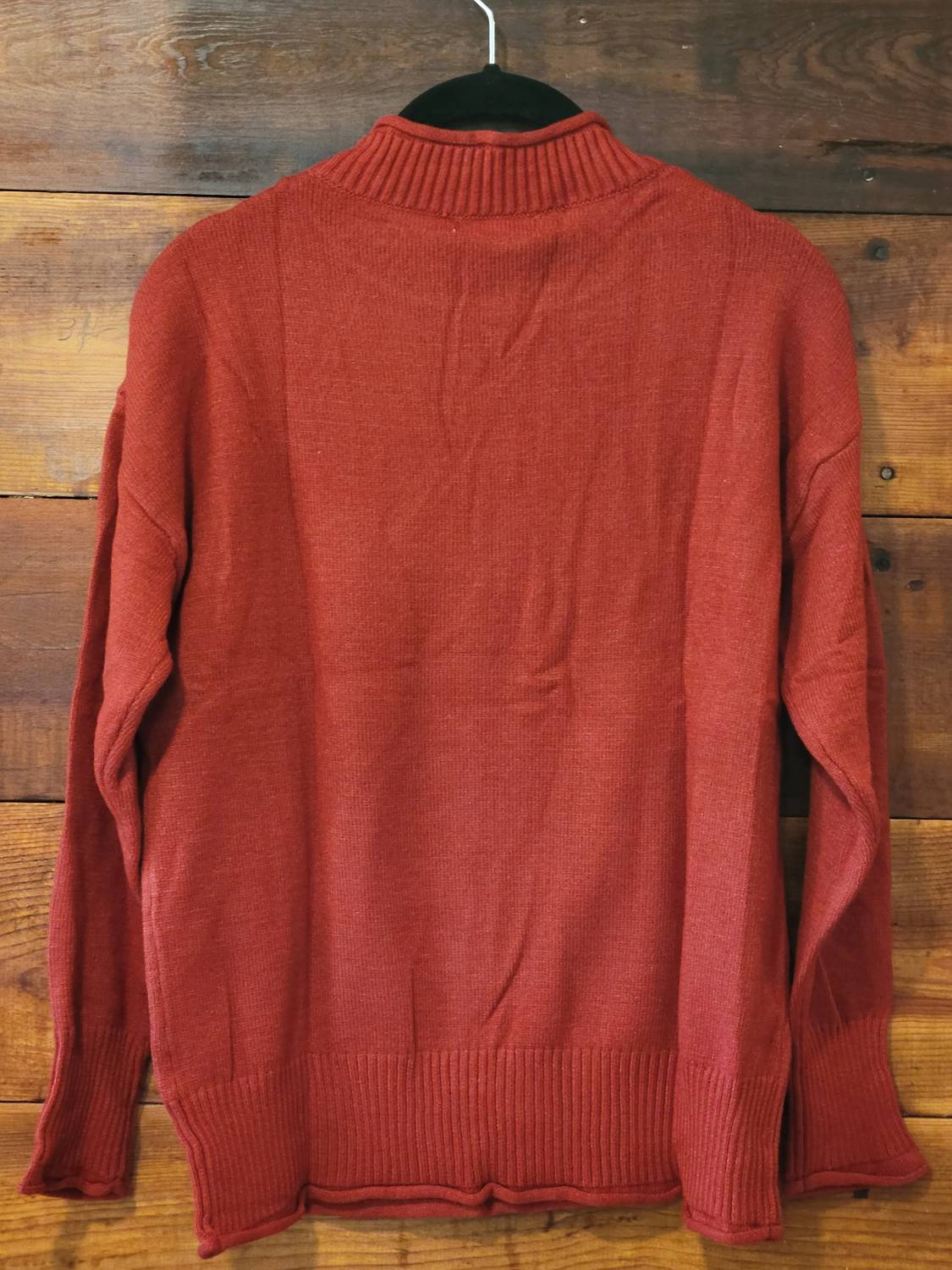 Grace And Lace - Women's Mock Neck Autumn Sweater