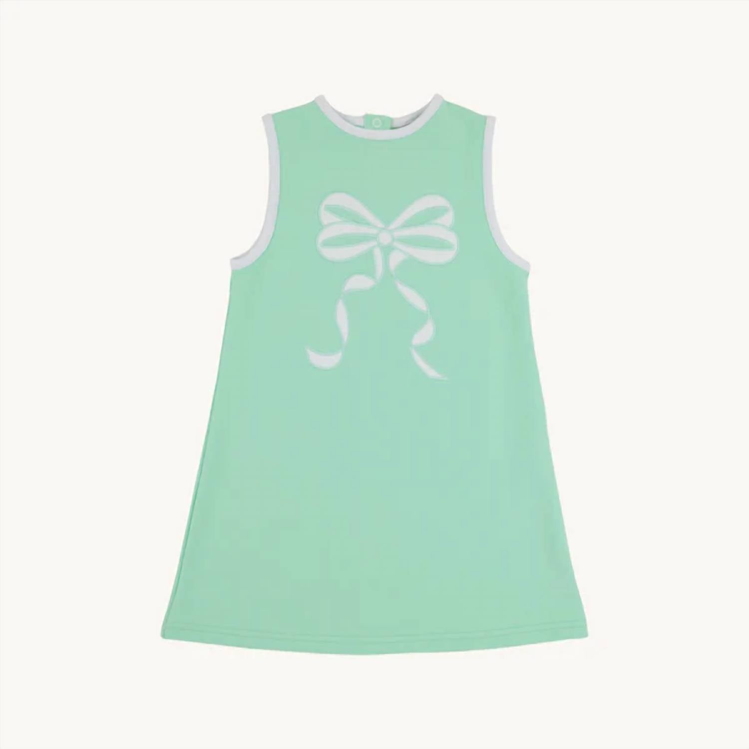 The Beaufort Bonnet Company - GIRLS' SLEEVELESS ELIZA'S APPLIQUE DRESS