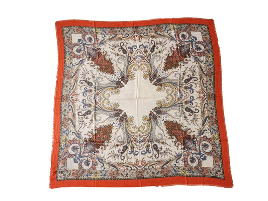 Etro - Women's Paisley & Floral Wool Blend Sheer Shawl Scarf