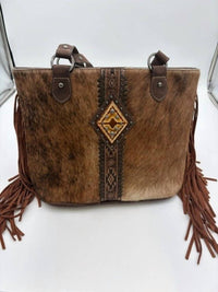 Trinity Ranch - Women's Hair-on Fringe Concealed Carry Purse