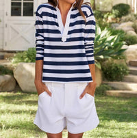 Frank & Eileen - Patrick Popover Henley Top