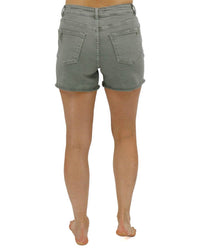 Grace And Lace - Casual Colored Denim Shorts