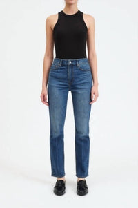 Daze - Smarty Pants High Rise Slim Jeans