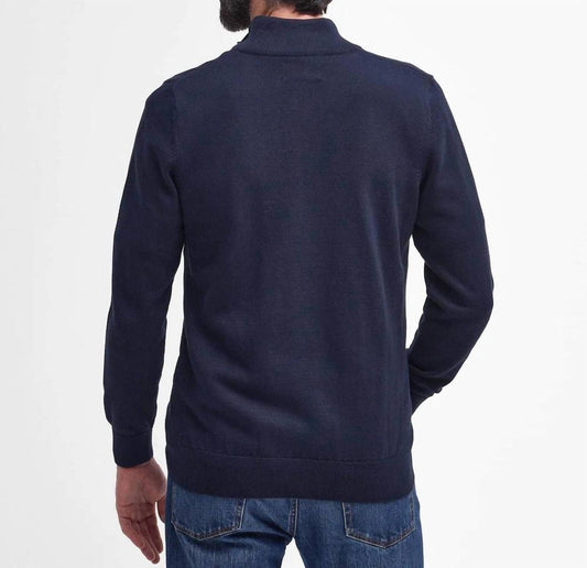 Barbour - Cotton Half Zip Sweater