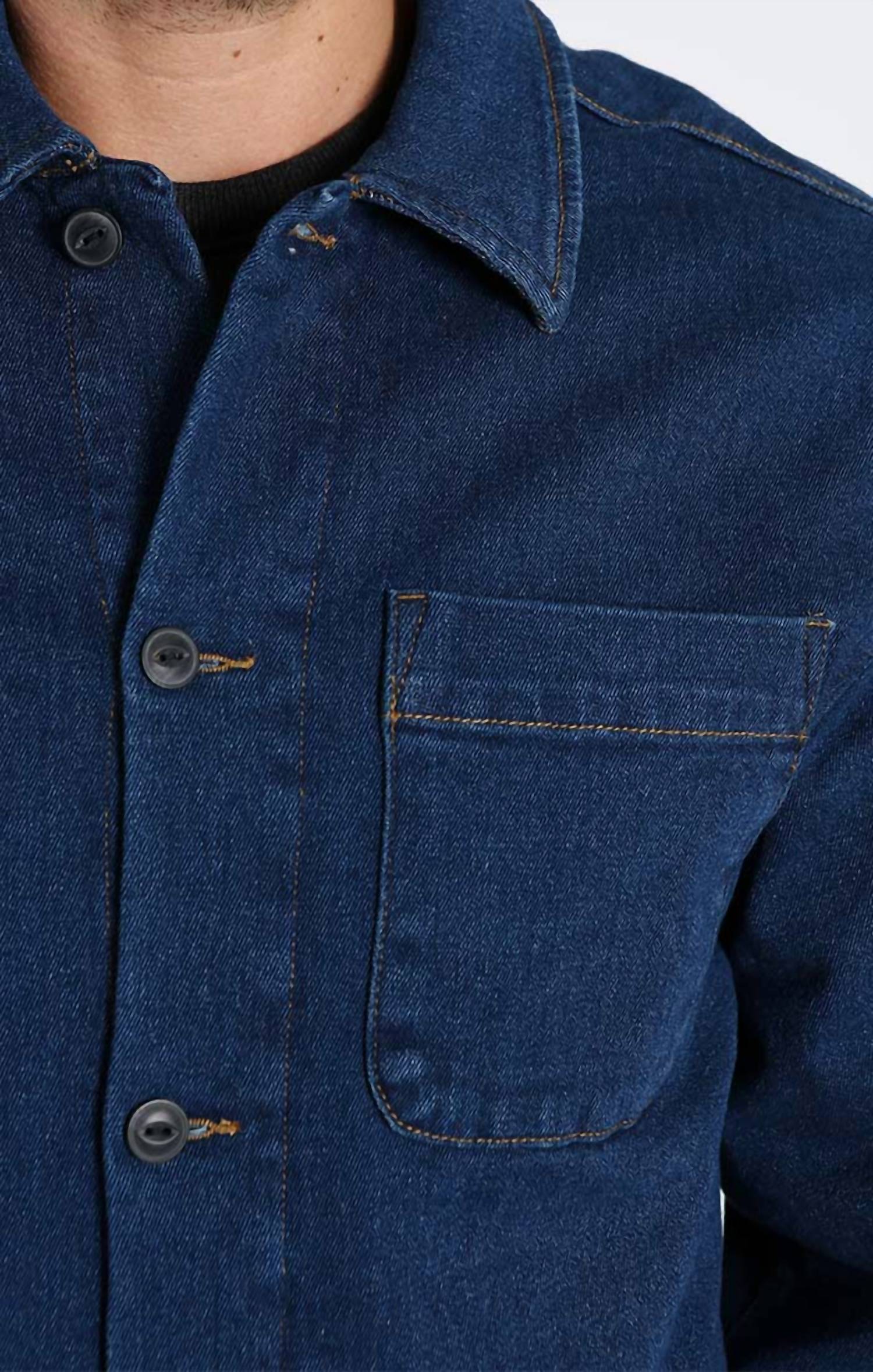 Jachs New York - Stretch Denim Wooster Chore Coat