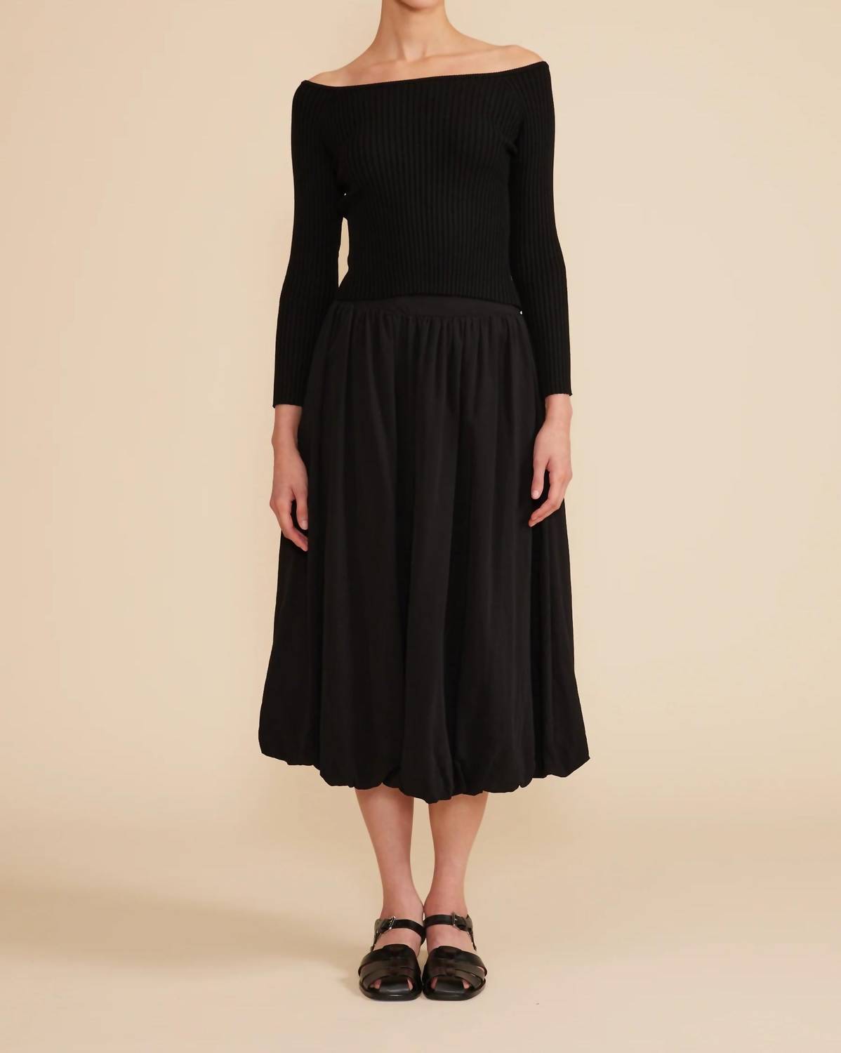 Lucy Paris - Ots Knit Long Sleeve Top