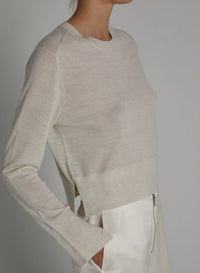 Saint Art - Elodie Layered Crewneck Top