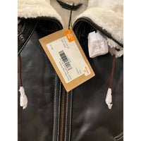 Decrum - Women's Genuine Leather Shearling Jacket