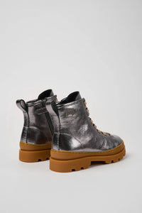 CAMPER Women's Brutus Boot in grey - women's shoe - alternate view