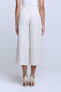 L'Agence - Samira Linen Paperbag Pant