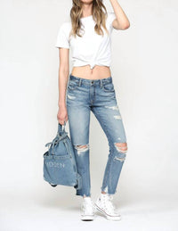 Hidden - Bailey Slim Fit Boyfriend Jean
