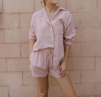 Z Supply - Perfect Mid-high Rise Linen Shorts