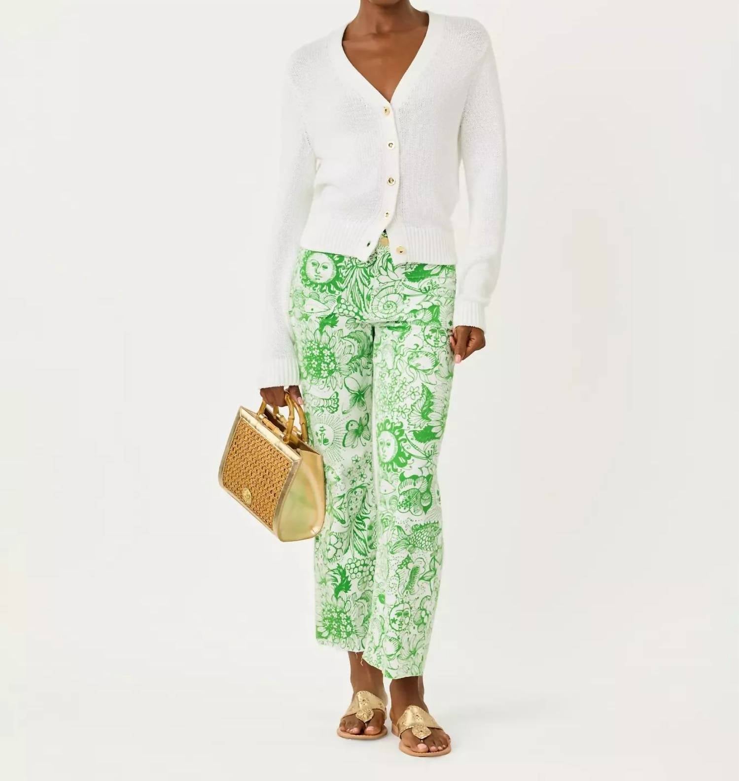 Lilly Pulitzer - Harleen High Rise Crop Jean