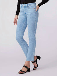 CINDY WITH RAW HEM JEAN