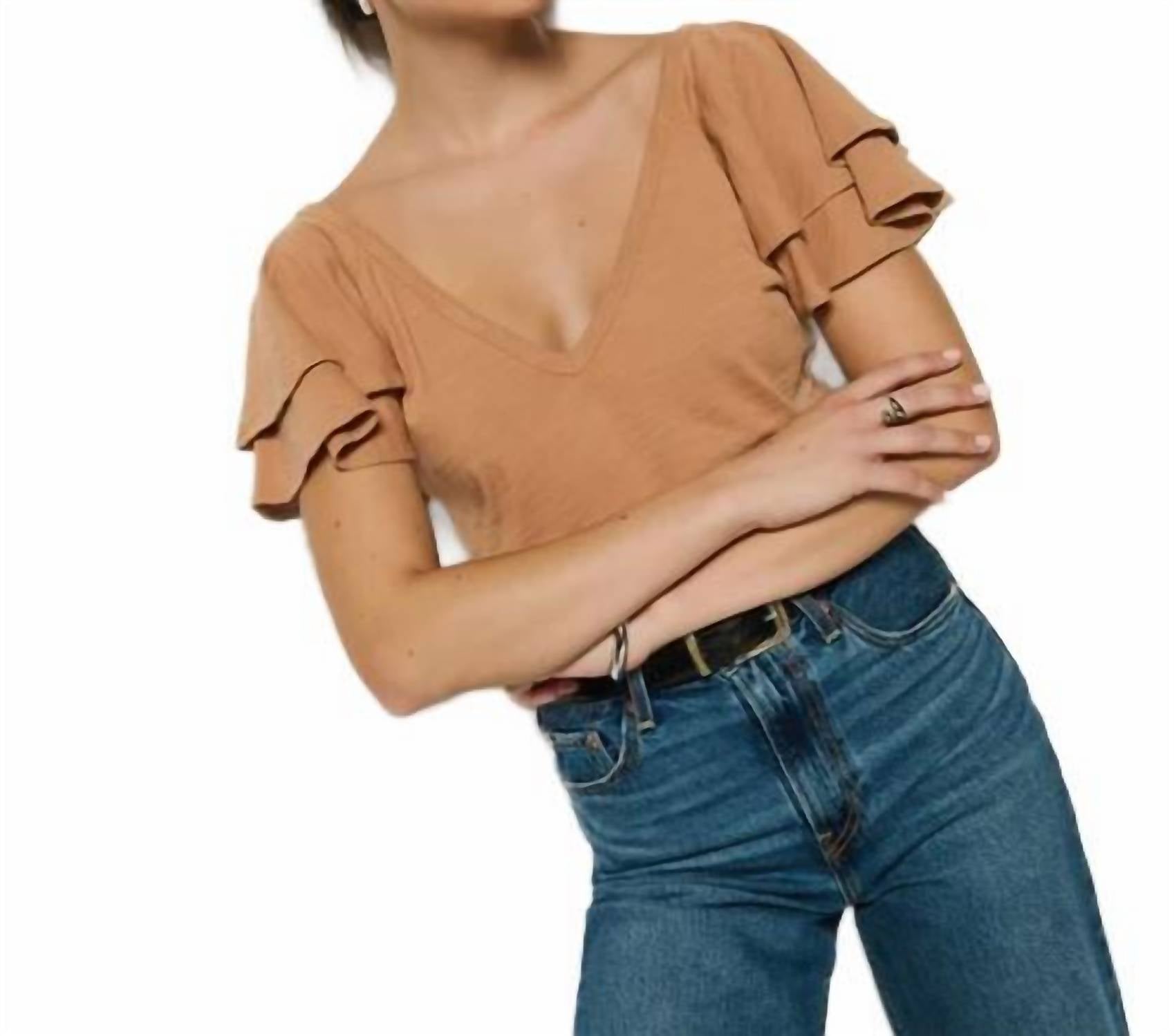 Nation Ltd - Cadee V-neck Top