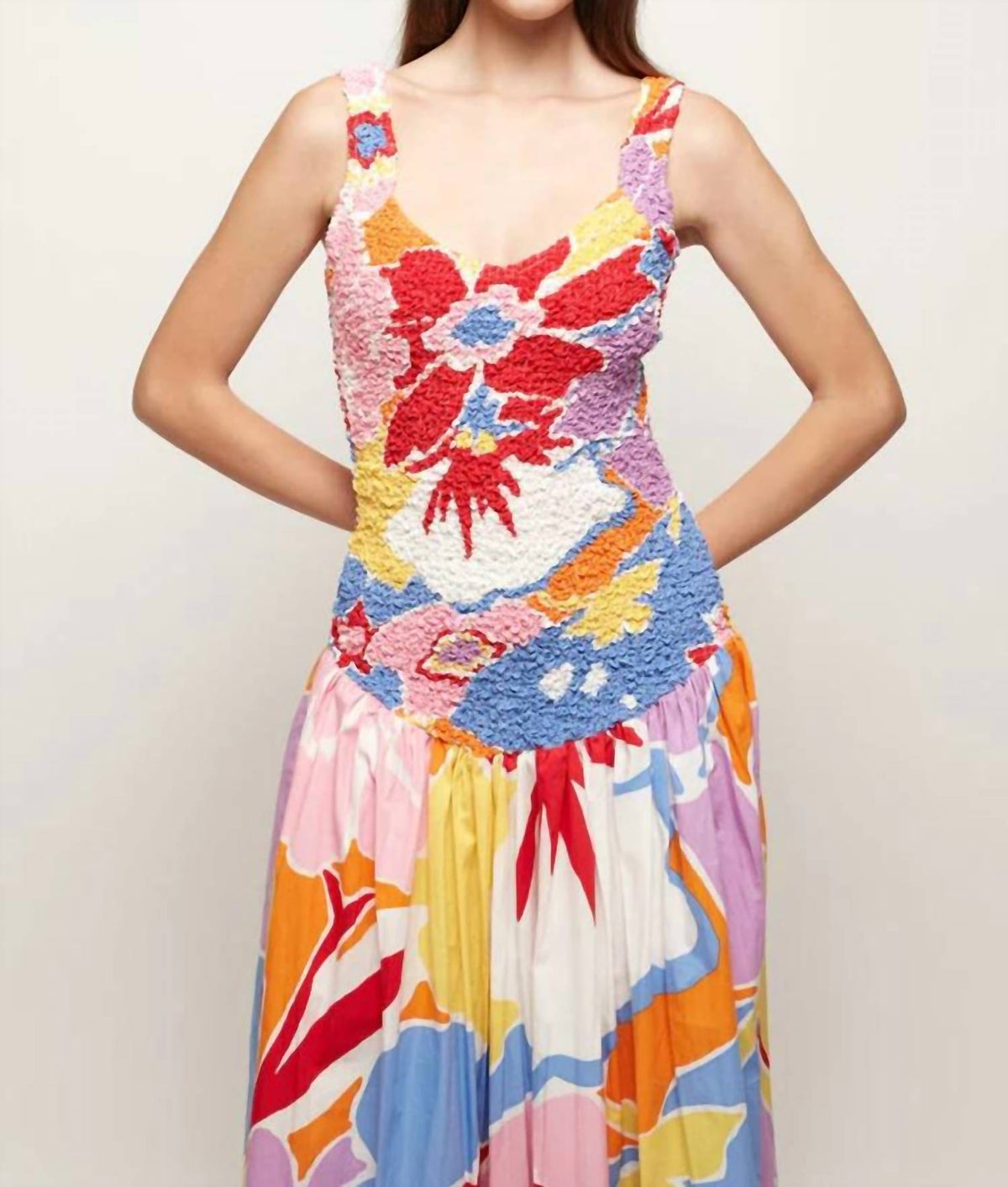 S/W/F - Mottled Maxi Dress