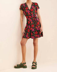 Rolla'S - Women's Cleo Wrap Mini Dress