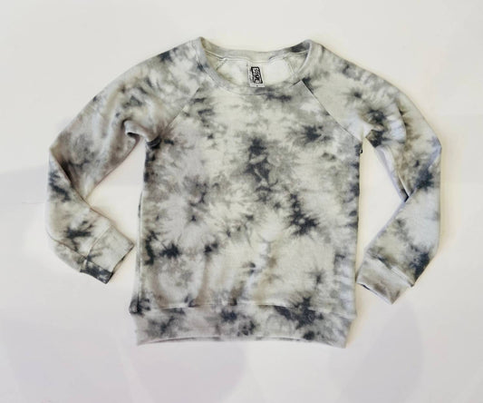 Kid's Cloud tie-dye Hacci Top