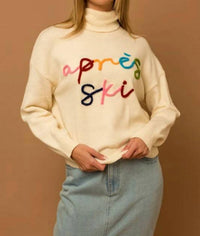 Fashion District La - Turtleneck Long Sleeve Sweater