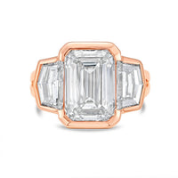Diana M Jewels - Women's Emerald & Cadilac Lab-Grown Diamond Jewelry (8.00 Ct) - Elegant Plus